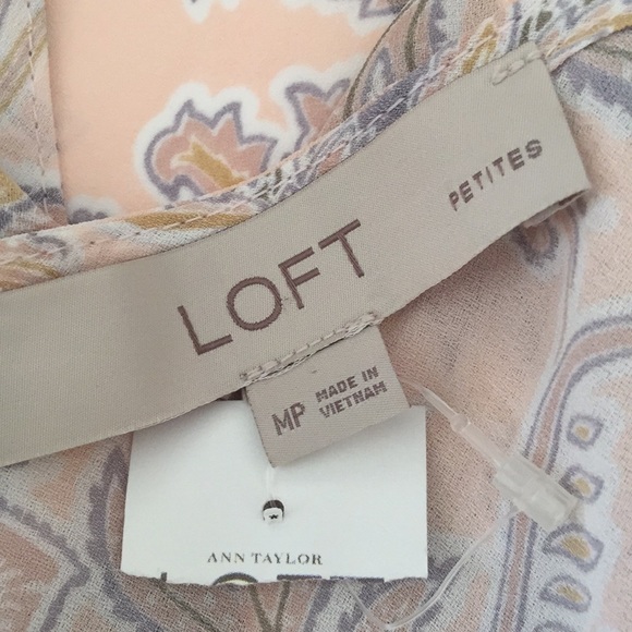 LOFT Pink Sheer Tunic Dress - Picture 6 of 7